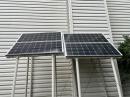 WD8DSB four 100 watt solar panels.